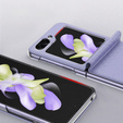 Tok Dux Ducis Samsung Galaxy Z Flip5 5G, Bril, lila