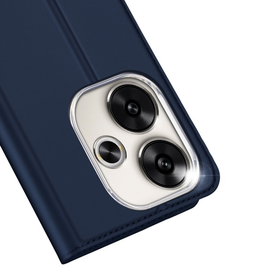 Dux Ducis Telefontok a Xiaomi Poco F6, Skinpro, sötétkék