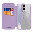 Dux Ducis Telefontok a Samsung Galaxy S25 Edge, Skin X Pro, MagSafe, lila