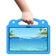 Gyermek tok Samsung Tab A8 10.5 X200 / X205, Cute Patterns, állvánnyal, kék