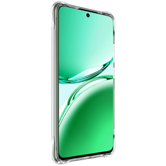IMAK Telefontok a Oppo Reno 12FS / 12F 5G, Stripe Dropproof, átlátszó