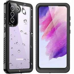 IP68 vízálló tok a Samsung Galaxy S21 FE, fekete