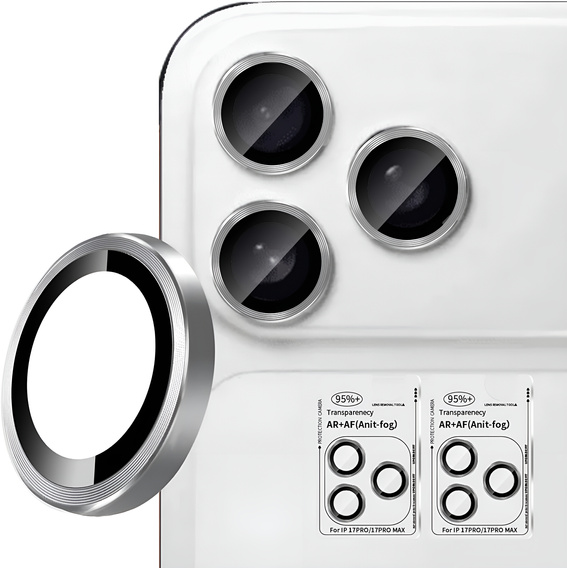 2x ERBORD OPTIK Pro kameraüveg iPhone 17 Pro / 17 Pro Max készülékhez