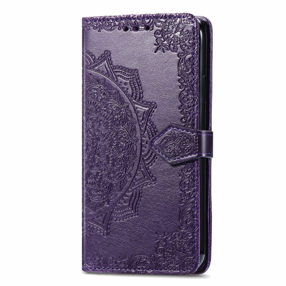 Pattintható tok a Infinix Hot 40i, Mandala, lila