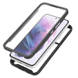 Tok Samsung Galaxy S22+ Plus 5G készülékhez, Shockproof, fóliával, kék