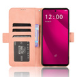 Pattintható tok a T Phone 2 Pro 5G, Card Slot, rózsaszín