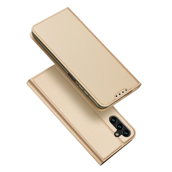 Dux Ducis Telefontok a Samsung Galaxy A14 4G/5G, Skinpro, arany