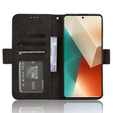 Pattintható tok a Xiaomi Redmi Note 13 5G, Card Slot, fekete