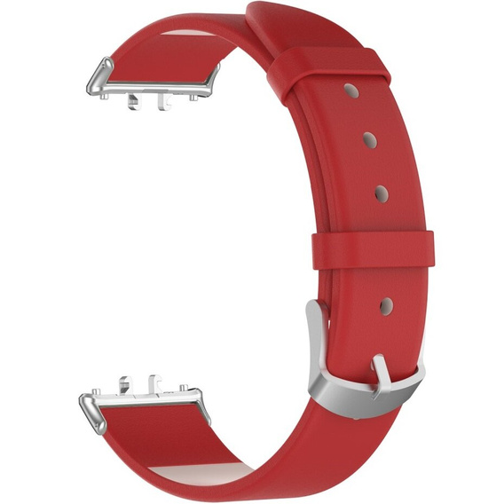 Bőrszíj Samsung Galaxy Fit 3 készülékhez, piros