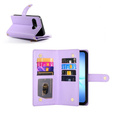 Wallet Zipper Pocket flip tok Samsung Galaxy A17 5G, Wallet Zipper Pocket, lila
