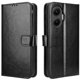 Őrült ló pénztárca flip tok Xiaomi Poco F7 5G számára