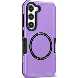 Telefontok a Samsung Galaxy S23 Plus, Protective MagSafe, lila