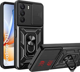 Telefontok a Realme C71, CamShield Slide, fekete