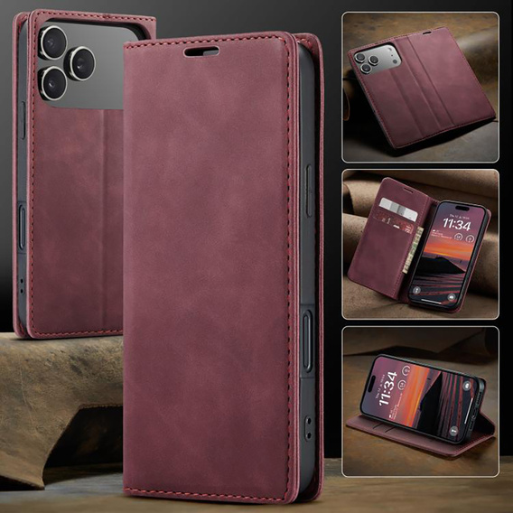 ERBORD Vintage pénztárca tok iPhone 17 Pro Max készülékhez