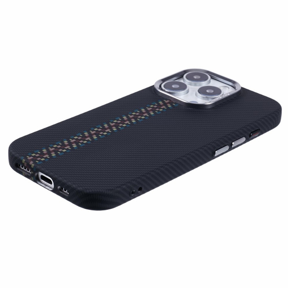 Tok iPhone 14 Pro, Carbon Fiber MagSafe, fekete