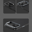 BENKS Kevlar Armor PRO Carbon Fiber 600D A070 tok MagSafe aktív gombbal iPhone 17 Pro Max készülékhez