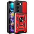 Telefontok a Infinix Hot 50 4G, CamShield Slide, piros