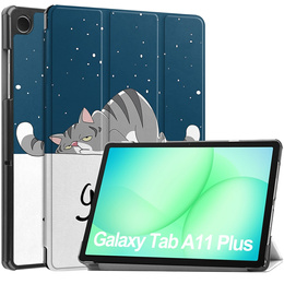 Smartcase nyomtatott mintával Samsung Galaxy Tab A11+/A9+ készülékekhez