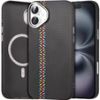 Tok iPhone 16 Plus, Carbon Fiber MagSafe, fekete