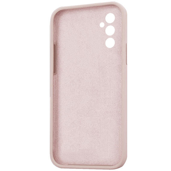 Telefontok a Samsung Galaxy M52 5G, Silicone Lite, rózsaszín
