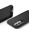 Páncélozott tok Samsung Galaxy S23 FE, Dual Shockproof, fekete