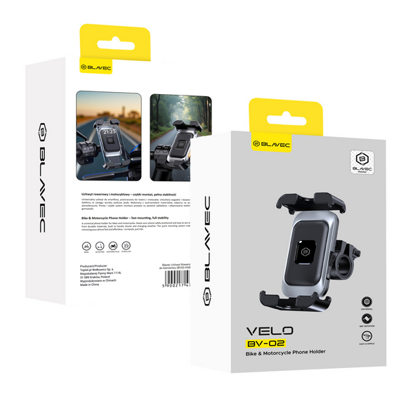 Blavec kerékpár/motoros tartó BV-02 Velo kormányhoz