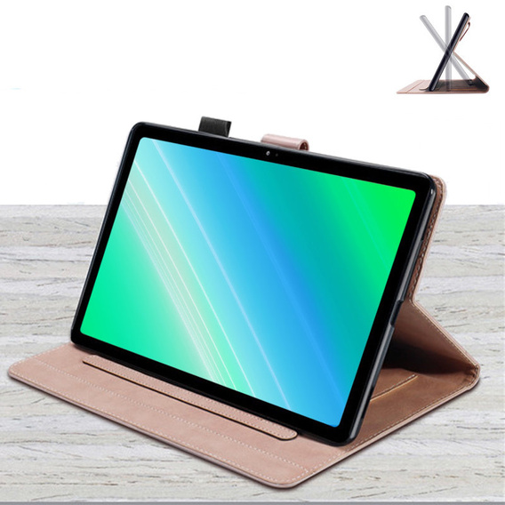 Tok iPad 10.2" 2021/2020/2019 (9/8/7 gen.), pánttal, animal, rózsaszín