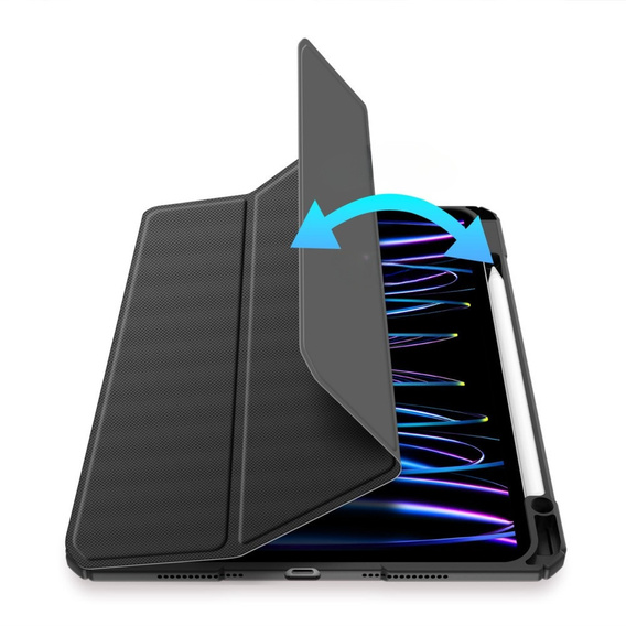 Tok iPad Pro 13" 2024 (7 gen.), Dux Ducis TOBY, fekete