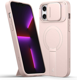 Tok iPhone 13 Pro Max/12 Pro Max Suritch Shockproof készülékhez, Suritch Shockproof, MagSafe, rózsaszín