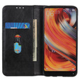 Telefontok a Samsung Galaxy S24 Ultra, Wallet Litchi Leather, fekete