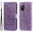 Pattintható tok a Realme C67, Mandala, lila