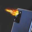 Edzett kameraüveg Samsung Galaxy S20 FE, kék