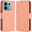 Pattintható tok a Xiaomi Redmi Note 13 Pro 5G, Card Slot, rózsaszín