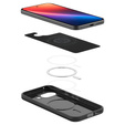 Spigen tok Google Pixel 9A készülékhez, Thin Fit Mag, fekete + 9H edzett üveg