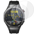 2x ERBORD edzett üveg a Huawei Watch GT 5 Pro 46mm-es órájához, rögzítőkerettel