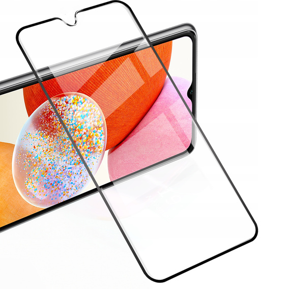 2x edzett üveg a Samsung Galaxy A14 4G / A14 5G, ERBORD 3D teljes képernyő