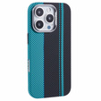 Tok iPhone 16 Pro Max, Carbon Fiber MagSafe, fekete / kék