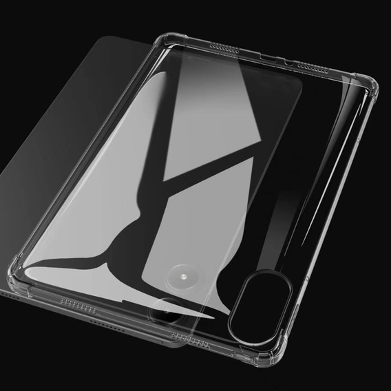 Tok Xiaomi Redmi Pad Pro / Xiaomi Poco Pad készülékhez, szilikon, átlátszó