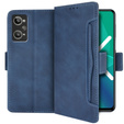 Pattintható tok a Realme GT 2 / Realme GT Neo 2, Card Slot, kék