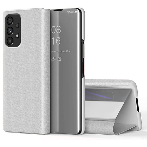 Telefontok a Samsung Galaxy A53 5G, Clear View, ezüst