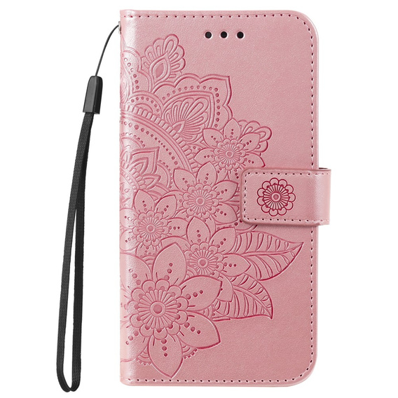 Pattintható tok a Xiaomi Redmi 13C / Poco C65, Mandala Flower, rózsaszín