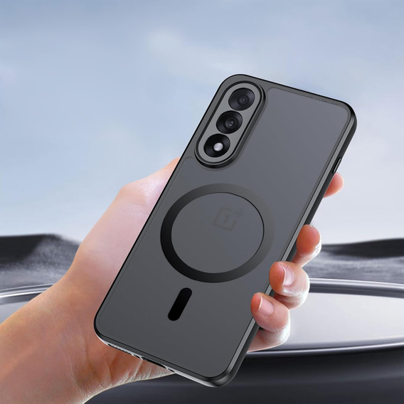 Tok OnePlus Nord 5-hoz, MagSafe, ERBORD Matt Case, fekete