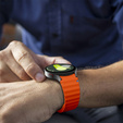 Szilikon szíj a Samsung Galaxy Watch 4/5/6/7/FE 40/42/43/44/45/46/47mm-es órához