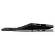 A Spigen tok Samsung Galaxy S25 Edge, Liquid Air, fekete + 9H edzett üveghez