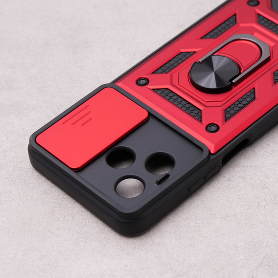 Telefontok a Oppo A98 5G, CamShield Slide, piros