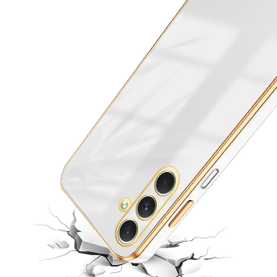 Tojás Samsung Galaxy A54 5G, Glamour CamShield, fehér