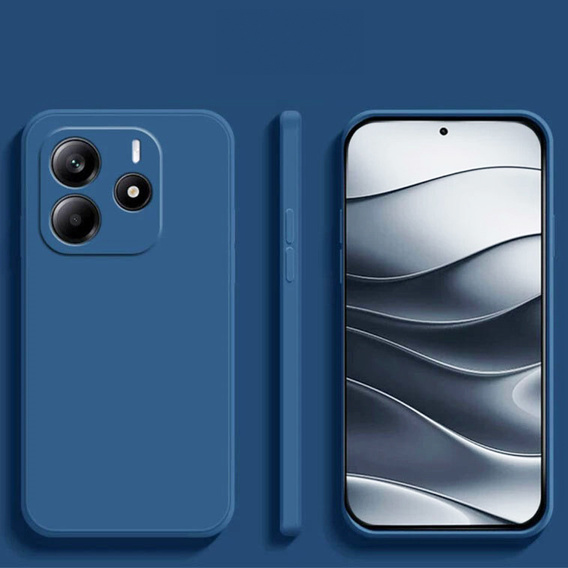 Telefontok a Xiaomi Redmi Note 14 4G, Silicone Lite, kék