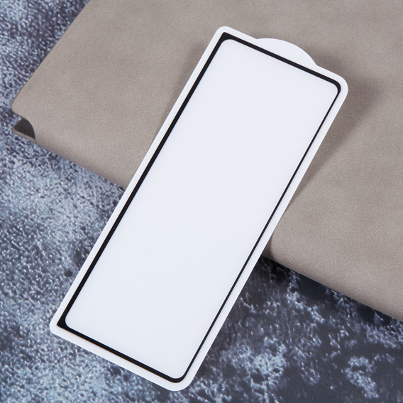 3D edzett üveg Samsung Galaxy Z Fold 5 5G készülékhez, fekete