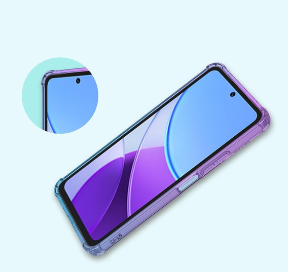 Tok Vivo Y19s, Gradient Dropproof, Lila / kék