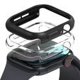 Ringke tok Samsung Galaxy Watch 6 Classic 47mm, Slim, 2-Pack, átlátszó / fekete